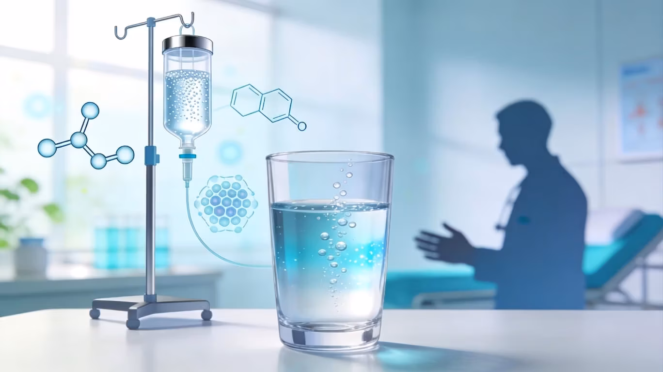 Wasserstoff in der Medizin und Anwendung – Webinar-Thumbnail
