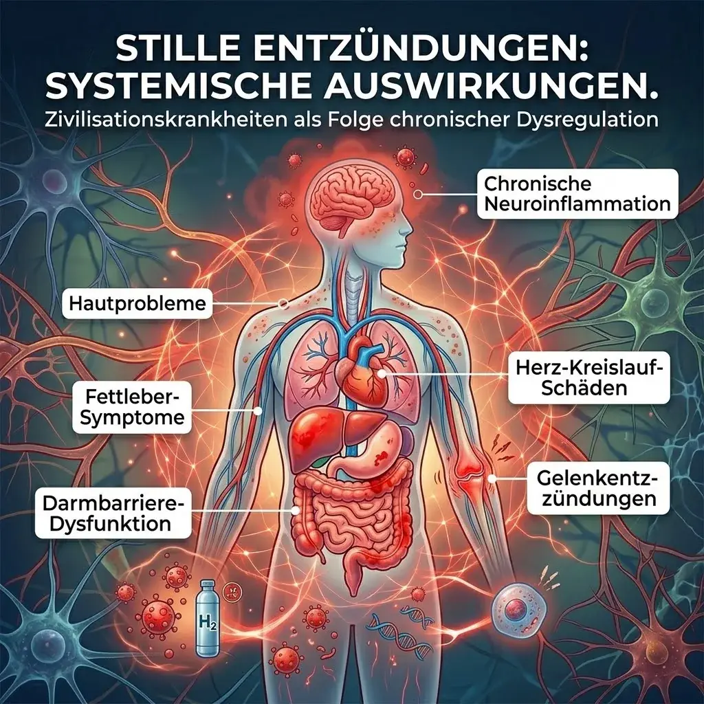 Silent inflammation – molecular hydrogen and inflammatory processes