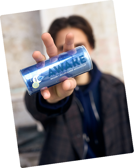 Die Wissenschaft hinter Wasserstoff — AWAKE Dose