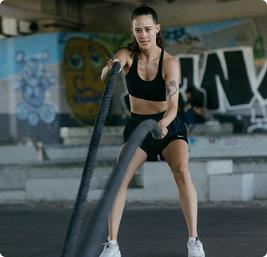 Wasserstoff & Sport — Battle Ropes