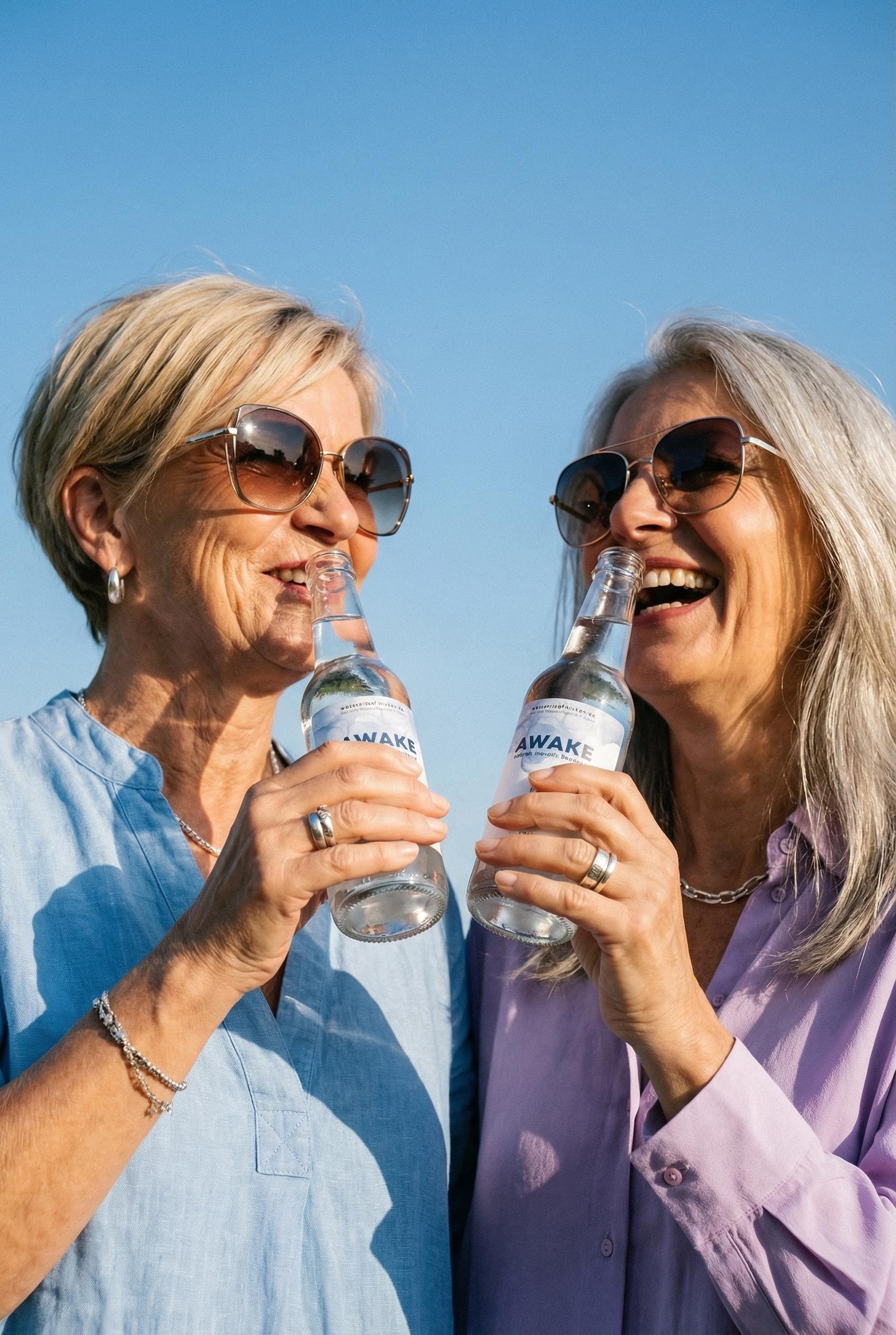 AWAKE Glasflasche – Wasserstoff-angereichertes Wasser